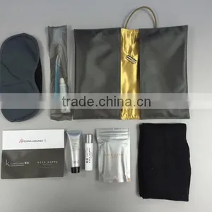 Deluxe Quality Inflight Kit/inflight Toiletries Kit/inflight Cosmetics Kit With Nylon Bag for the Business Class thumbnail-1