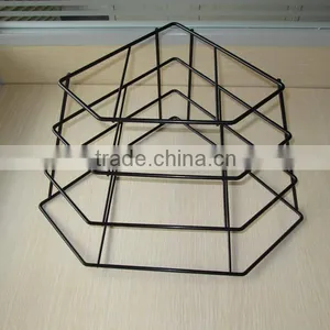 Kithen Counter Top Cabinet Metal Pan Organizer Rack thumbnail-3