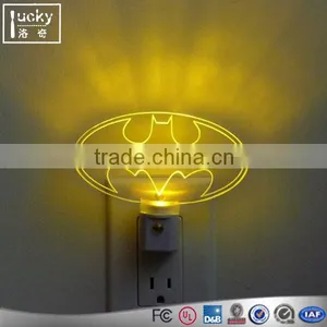 Small Acrylic LED Night Light, Acrylic Art of 3D LED Lamp thumbnail-1