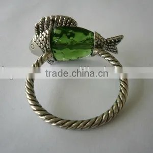 Custom Manufacturer/animal Shape Elegant Metal Napkin Ring thumbnail-2