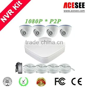 Hot Sale Waterproof IP66 HD Bullet NVR Kit With POE Chinese Manufacturer OEM thumbnail-1