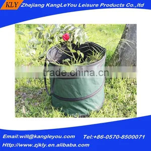 Temporary Trash Bin Pop-Up Lawn &Leaf Bag/ Garden Leaf Collector Bag thumbnail-1