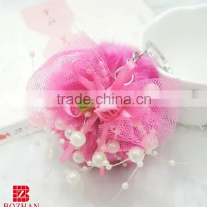 Fashion Plush Ball Key Holder thumbnail-1
