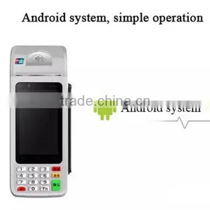Android POS Terminal Built-in Thermal Printer With Touch Screen,Printer,MSR,RFID,GPRS thumbnail-4