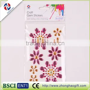 DIY Polygon Petals Flower Shape Sticker Design thumbnail-6