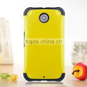 High Quality TPU+PC 11 Colors Custom Back Case Cover for Nexus 6, for Google Nexus 6 Cellphone Case thumbnail-6
