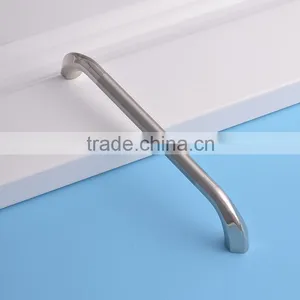 Simple Rural Style Brushed Nickel Zinc Alloy Furniture Hardware Cabinet Handles and Knobs thumbnail-6