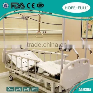 Professional Hospital Bed With Central Braking Padel thumbnail-6