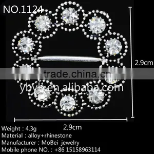 Restoring Ancient Ways Round Metal Diy Hair Material Hair of Diamond Drill Buckle Pearl Manual Headdress-1124 thumbnail-2