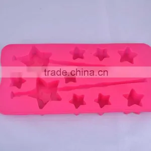 Fashionable Silicone Star Shape Ice Cube Tray thumbnail-1