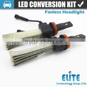 2015 Newest Led Headlight Type 6500k 2500LM H8 Led Auto Headlights Without Fan thumbnail-3