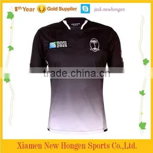 Make College Rugby Jersey/rugby Wear/rugby Uniform/rugby Shirts thumbnail-1