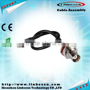RF Coaxial BNC Jack to CRC9 Pigtail Cable RG174 thumbnail-1