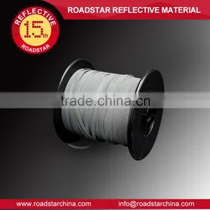 0.5mm Width Double Sided High Visibility Reflective Sewing Thread thumbnail-3