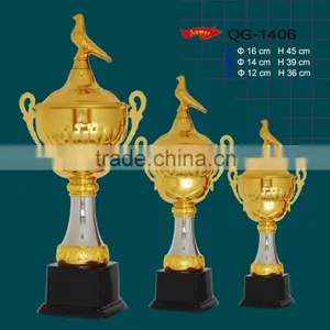Metal Trophy of Cheap Custom Metal Award Cups Sport Trophies thumbnail-6