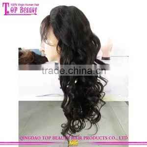 China Factory Indian Natural Hair Wig 100% Virgin Human Natural Girls Hair Wig thumbnail-3