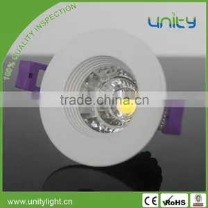 Manufacture Supply 75mm Cut Out Ceiling Mounted 7W Aluminum LED Downlight thumbnail-1