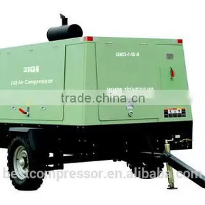 New 220V GMD Portable Diesel Driven Screw Air Compressor thumbnail-1