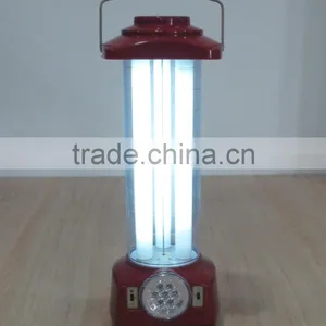 Rechargeable 3x10W Tubes Outdoor Camping Lamp With LED Torch MODEL HT-30L thumbnail-3