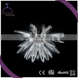Pendant Light With Hotel Lobby Glass Column Modern Chandeliers thumbnail-1