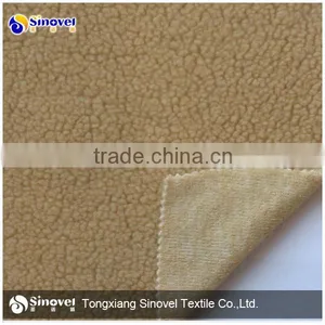 100% Polyester Sherpa Fleece Fabric for Garment thumbnail-1
