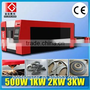 Wuhan Golden Laser 1000W Laser Power Sheet Metal Laser Cutting Machine Price,fiber Optical Laser Cutting Machine thumbnail-1