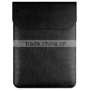Hot PU Leather Laptop Sleeve Case For MacBook Air 11",AIR 13",Retina 12,13.3,15.4 Inch,Envelope Bag thumbnail-4