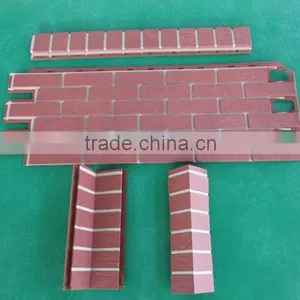 Faux Brick Exterior Wall Siding (Model:VD100401, Color:VDC116) thumbnail-1