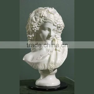 Hand Carved Marble Bust thumbnail-1