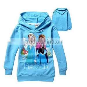 Wholesale Fashion Cute Baby Fleece Hoodie,frozen Pullover Fleece thumbnail-1