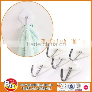 Self-adhesive Daily Use Plastic Cable Hook Hang Clip Free Hanging Hook thumbnail-1