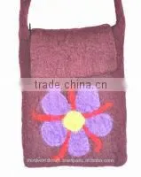 Flower Design Felt Bag thumbnail-2