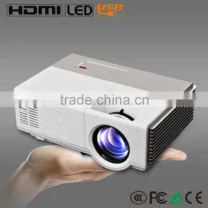 Low Price LED 1500Lumens Mini Projector With tv Tuner thumbnail-1