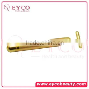 T-shaped Beauty Bar 24k Golden Vibrating Facial Massager 24K Lifting Beauty Esthetic Bar thumbnail-3