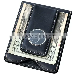 Wholesale Men's Leather Wallet RFID Blocking Card Holder American Anti-scan Card Package Money Clip thumbnail-3