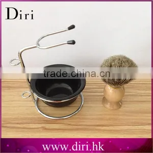 Synthetic Hair Shaving Brush 2016 Newest Acrylic Handle Shaving Sets With Bowl Best Selling Shave Brush Sets thumbnail-2