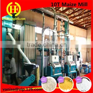 10t Maize Mill Line for Africa,maize Flour Plant,maize Flour Production Line thumbnail-1
