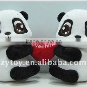 Factory Direct Sale Brown Plush Bear Toy With Scarf Clothing thumbnail-1
