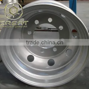 Truck Tubeless Wheel Rim and China Design of Chrome Tubeless Rim thumbnail-6