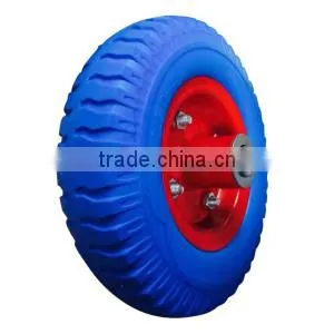 10 Inch pu Foam Wheel 2.50-4 for Garden Wagon thumbnail-4