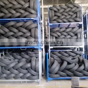 Movable Stainless Steel Tyre Rack by Qingdao Manufacturer thumbnail-1