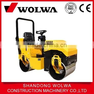 1 Ton Cheap Price Road Roller With Double Drum thumbnail-1