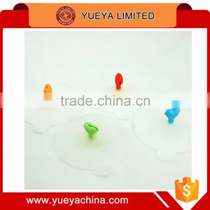 Silicone Leakproof Coffee Mug Suction Lid Cap Airtight Sealed Cup Cover thumbnail-1