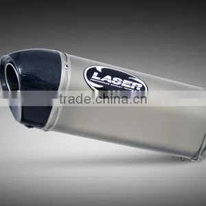 For SUZUKI GSX-R750 2008- SM Motorcycle Exhaust Pipe LASER Delta Slip-on Muffler thumbnail-1