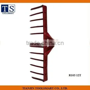 Leaf Collector Rake With Teeth R103 thumbnail-1