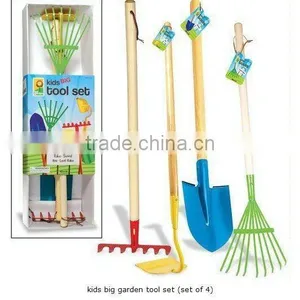 Kids Big Garden Tool Set (set of 4) thumbnail-1