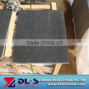 Padang Dark G654 Grey Granite Slabs Tiles thumbnail-1