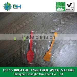 Transparent Jelly Cup 100% Compostable thumbnail-1
