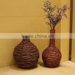 Hotsale Decorations Wicker Flower Basket From Manufacturer thumbnail-1