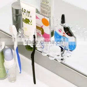 Q058 Creative Cartoon Style Suction Wall Toothbrush Holder thumbnail-2